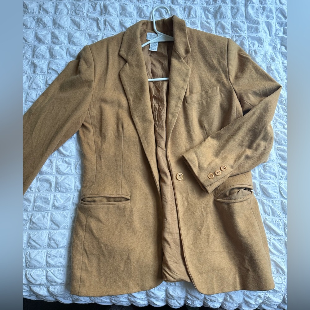 Lands end Wool and Cashmere blazer